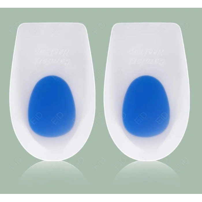 Mey İthalat® Topuk Silikonu Mavi Beyaz Küçük Boy Kadın