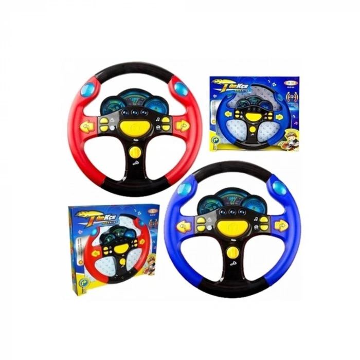 Mey İthalat® Türkçe Kutulu Sesli Oyuncak Direksiyon