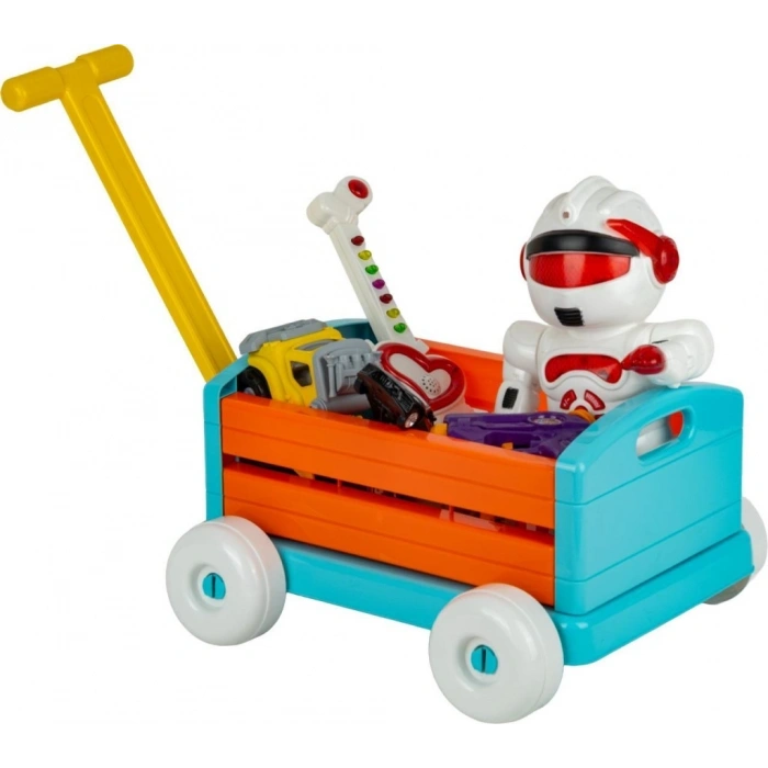 Mey İthalat® URT046-001 ÇEK ÇEK ARABAM TURUNCU-BRL