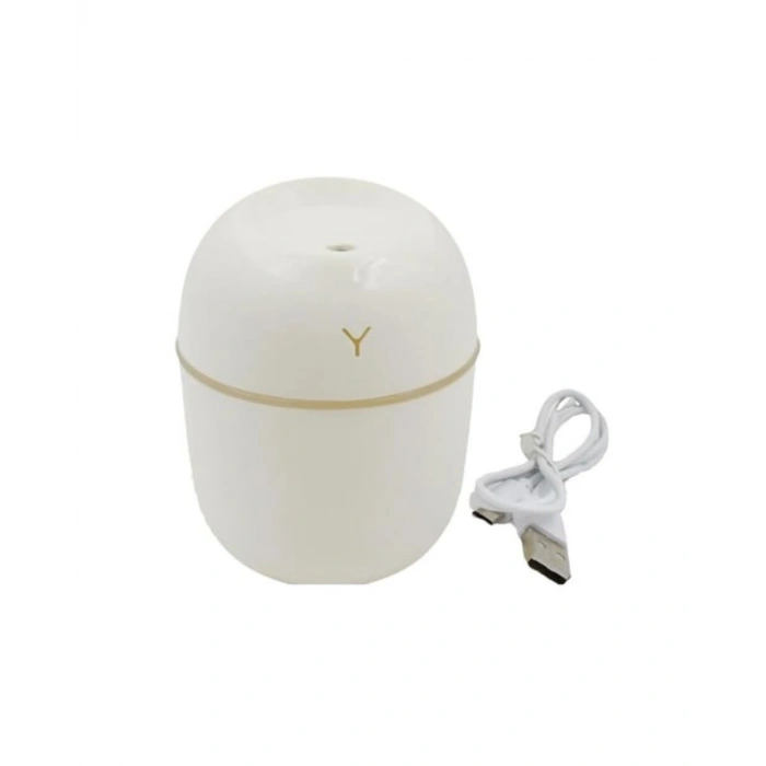 Mey İthalat® USB Mini Nemlendirici Aromaterapi Difüzörü LED Işıklı 5 Esanslı