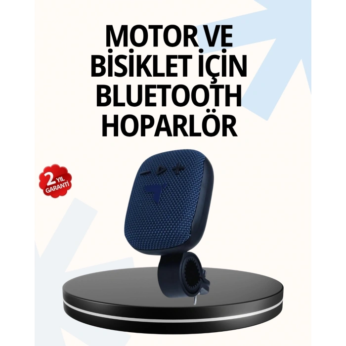 Mey İthalat® USB TF Kart ve FM Radyolu Bluetooth Hoparlör 5W