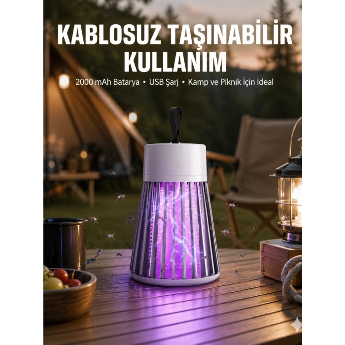 Mey İthalat® Uzun Ömürlü Bataryalı Taşınabilir Böcek Kovucu
