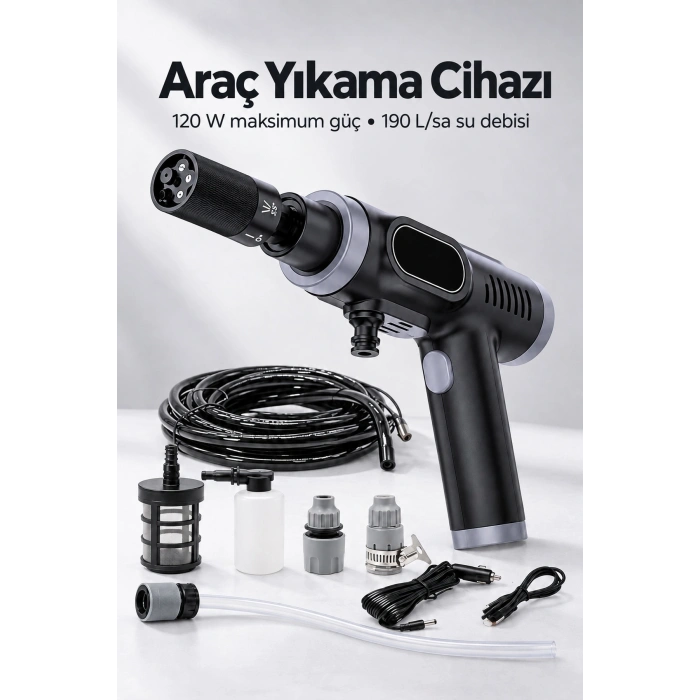 Mey İthalat® X7 araç yıkma