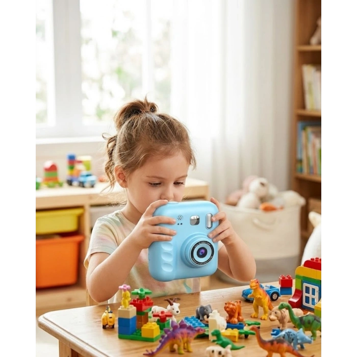 Mey İthalat® Y300H PRİNTER KAMERA MAVİ