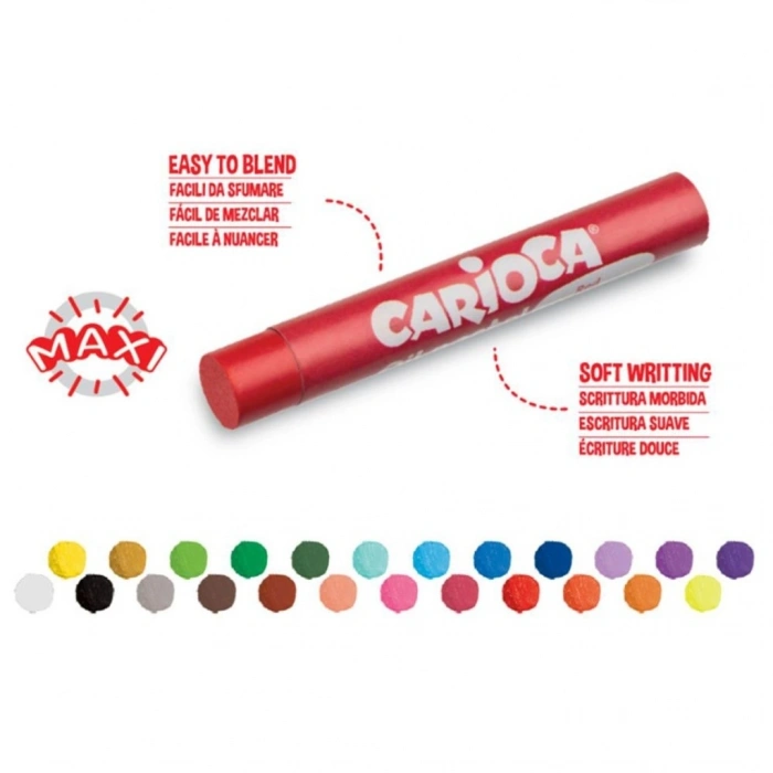 Mey İthalat®  Yağlı 24lü Pastel Boya Kalemi 43278