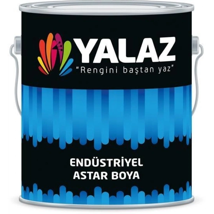 Mey İthalat® Yalaz Endüstriyel Astar 2,7 Kg Oksit Kırmızı