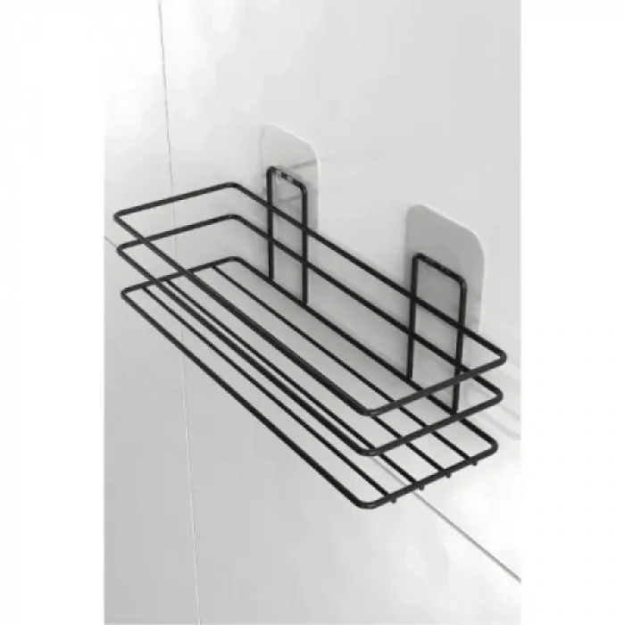 Mey İthalat® Yapışkanlı Duş ve Banyo Rafı