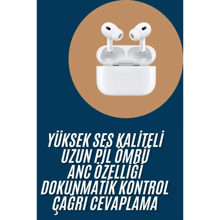 Mey İthalat® Yeni Nesil Pro Bluetooth Kulaklık Android ve İOS Uyumlu Dokunmatik Kontrol