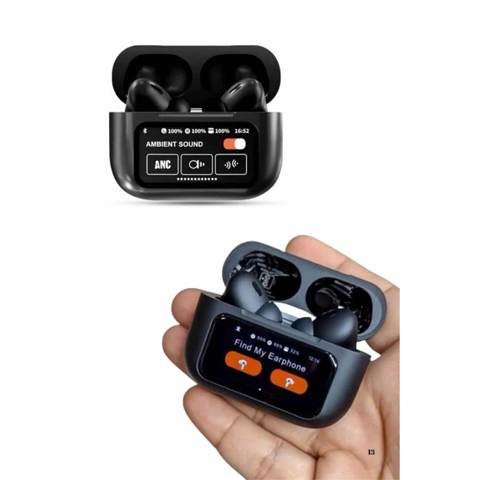 Mey İthalat® Yeni Nesil Pro Ekranlı Bluetooth Kulaklık 5.0 Bluetooth