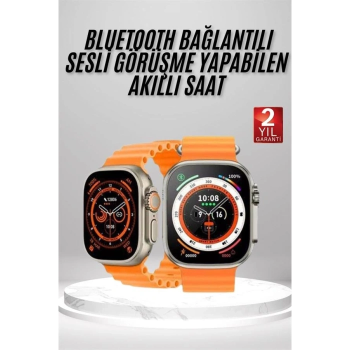 Mey İthalat® Yeni Nesil Ultra Akıllı Saat Adımsayar Uyku Takibi Nabız Sensörü Yeni Nesil