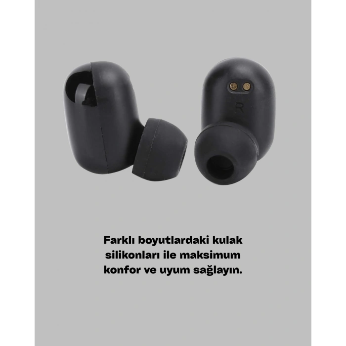 Mey İthalat® Yüksek Ses Kaliteli A10s TWS Bluetooth 5.0 Kablosuz Kulaklık Yeni Nesil