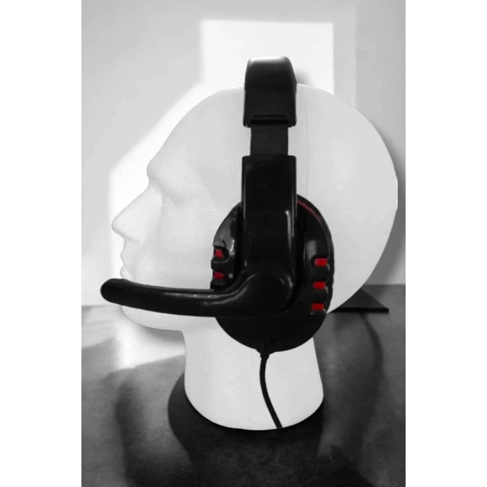 Mey İthalat® Yüksek Ses Kalitesi ve Aktif Gürültü Engelleme Özellikli Kablolu Mikrofonlu Kulaklık