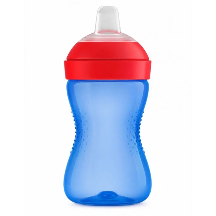 Mey İthalat® Yumuşak Uçlu Bardak 300 ml Mavi