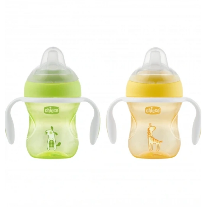 Mey İthalat®   Yumuşak Uçlu Geçiş Bardağı 4 Ay+ Unisex