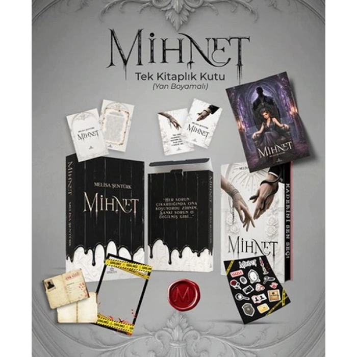 Mihnet – Yan Boyamalı Tek Kitaplık Kutu