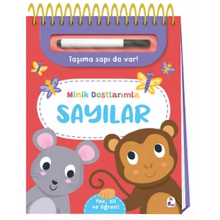 Minik Dostlarımla Sayılar – Yaz, Sil ve Öğren