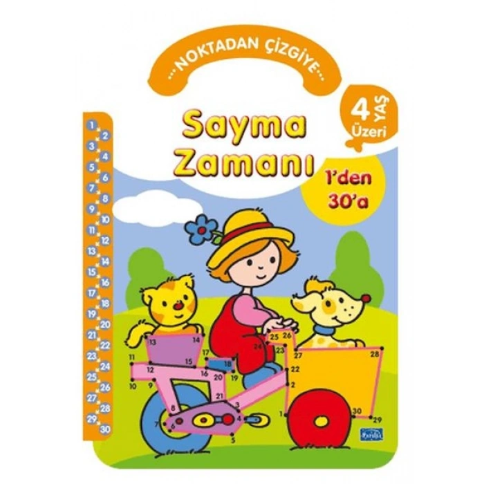 Noktadan Çizgiye Sayma Zamanı 1den 30a
