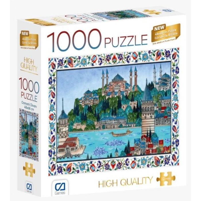 Osmanlı Divanı Puzzle 1000