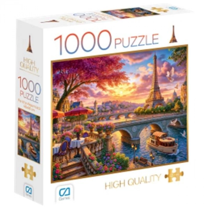 ParisTe Akşamüstü Puzzle 1000