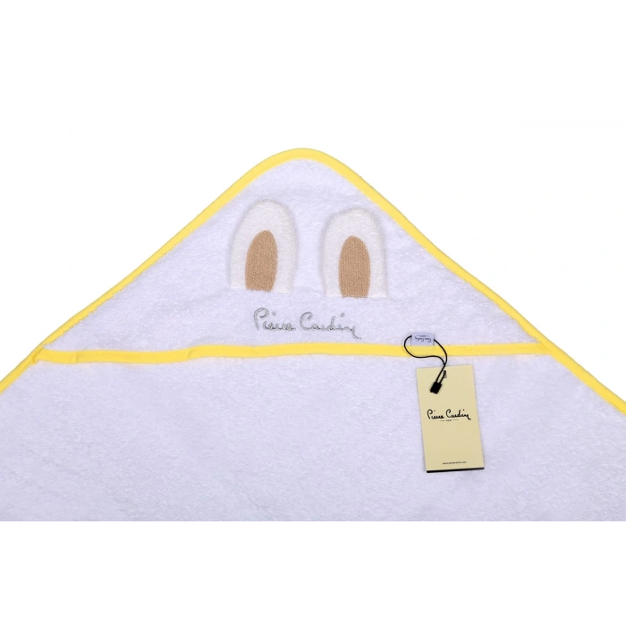 Pierre Cardin Kundak Banyo Havlusu 75x75 cm - Sarı Biyeli