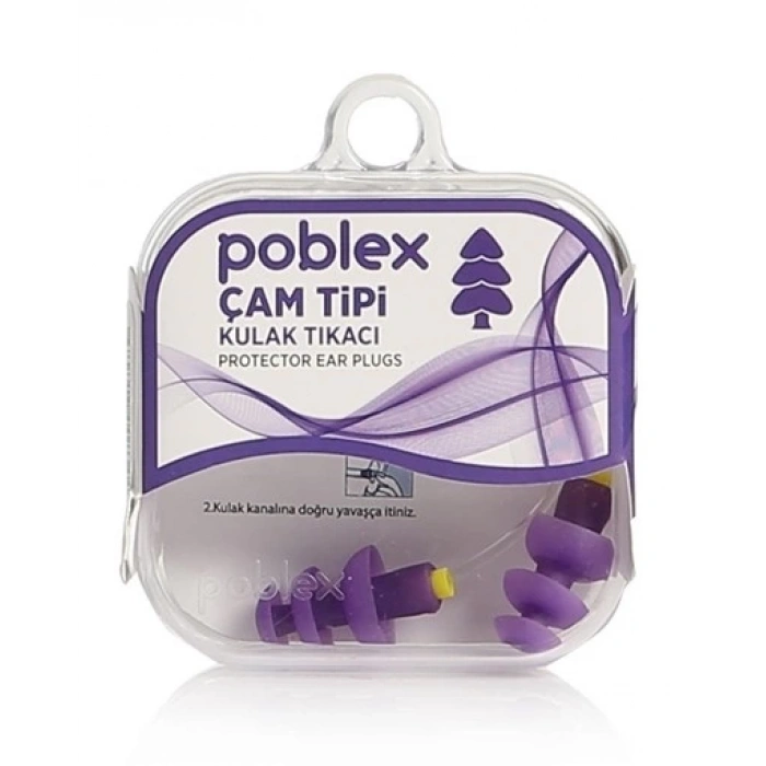 Poblex Çam Tipi Kulak Tıkacı - Large