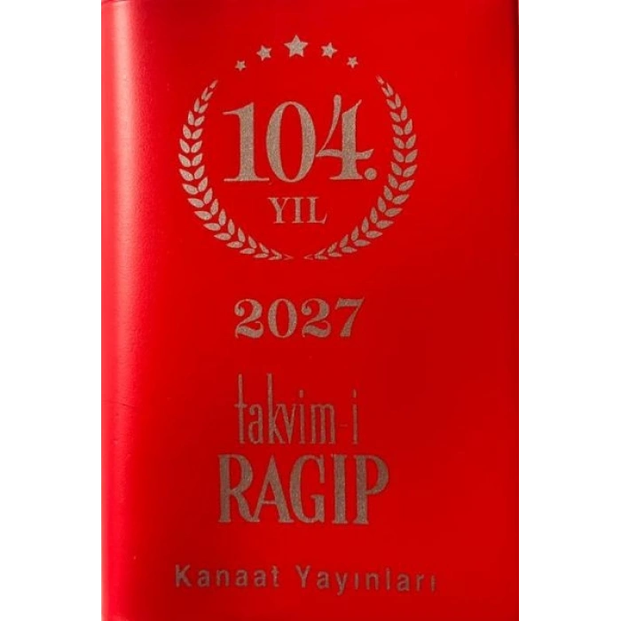 Ragıp Cep Takvimi 2027