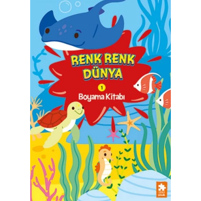 Renk Renk Dünya Boyama Kitabı 1
