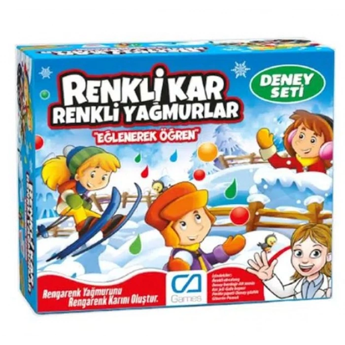 Renkli Kar Renkli Yağmurlar