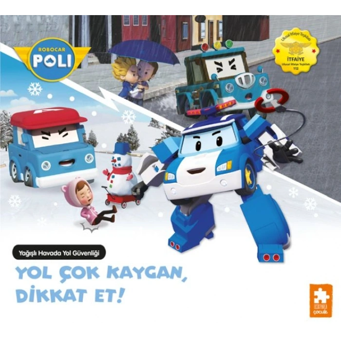 Robocar Poli    Yol Çok Kaygan, Dikkat Et!
