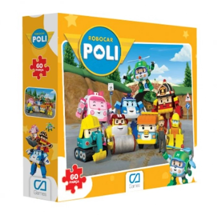 Robocar Puzzle 60