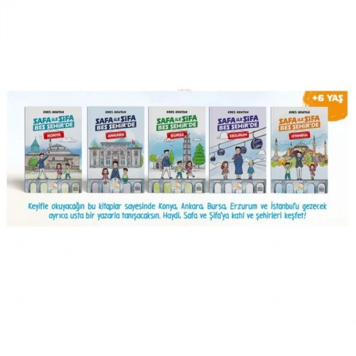 Safa İle Şifa Beş Şehirde (5 Kitap)
