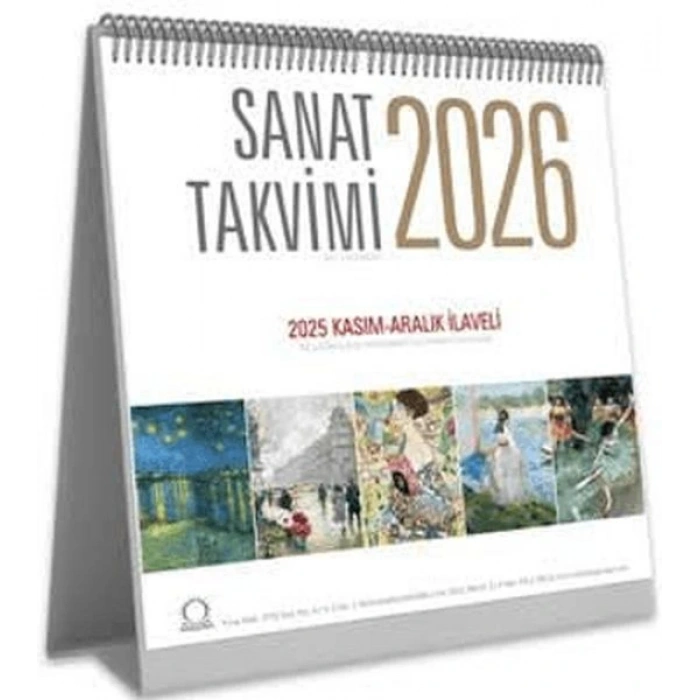 Sanat Takvimi 2026 Masa Takvimi