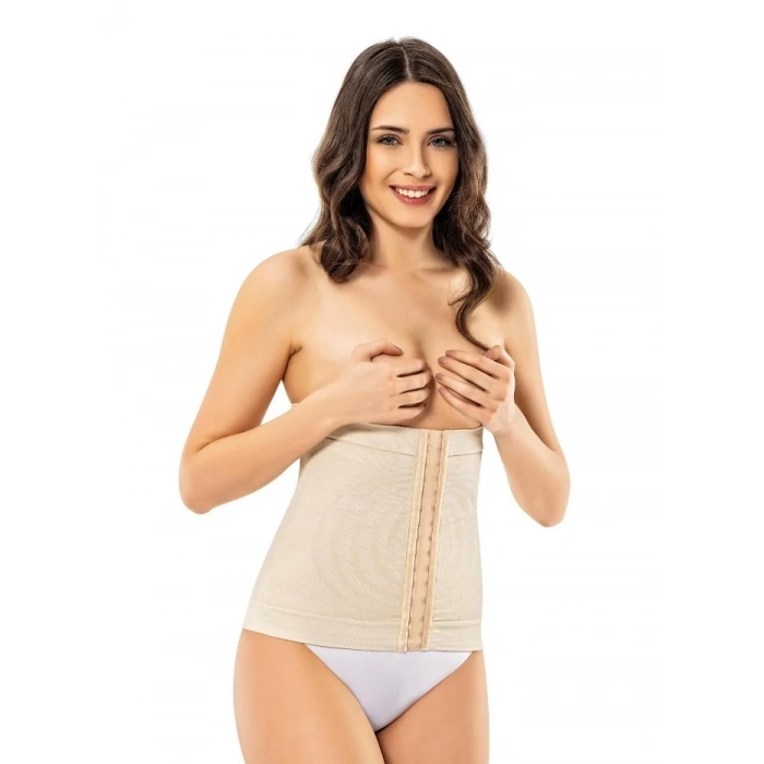 Sema Baby Organik Bambu Agraflı Toparlayıcı Bel Korse - Large