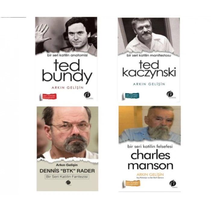 Seri Katiller Biyografi Seti (4 Kitap Takım)