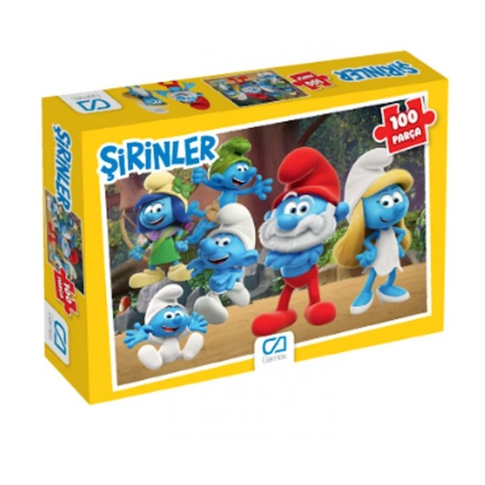 Şirinler Puzzle 100