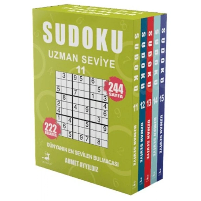 Sudoku Uzman Seviye 5 Kitap Set