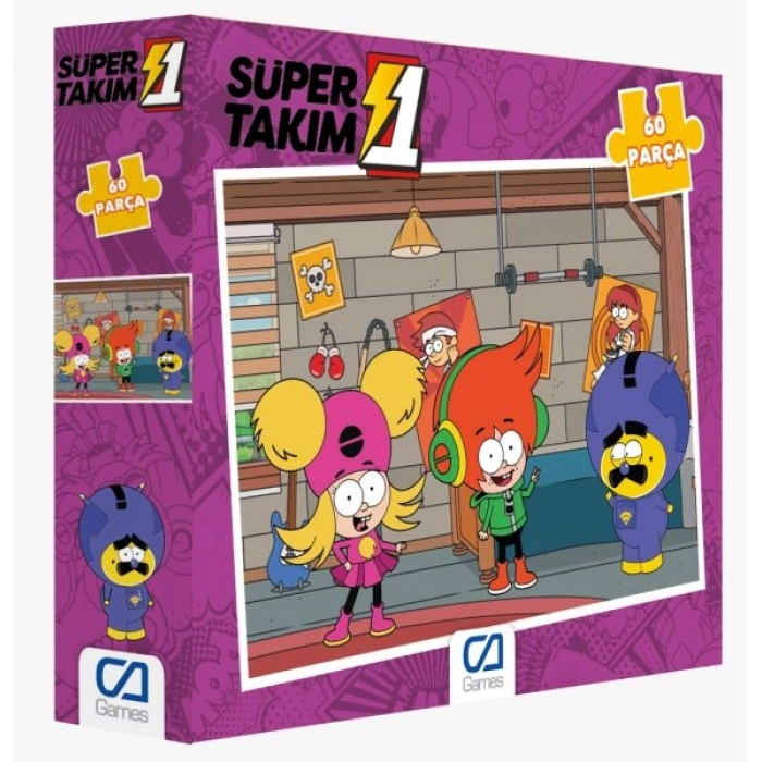 Super1 Takım Puzzle 60
