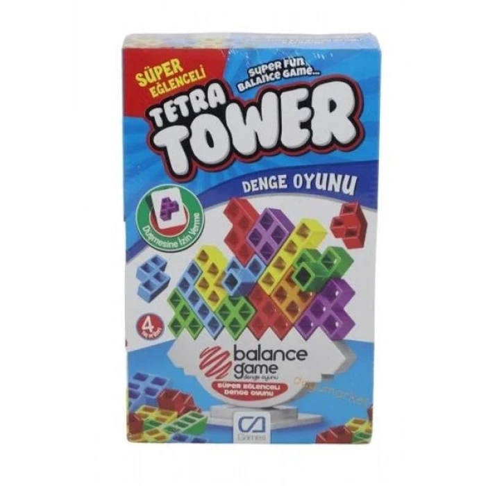 Tetra Tower Balance Game