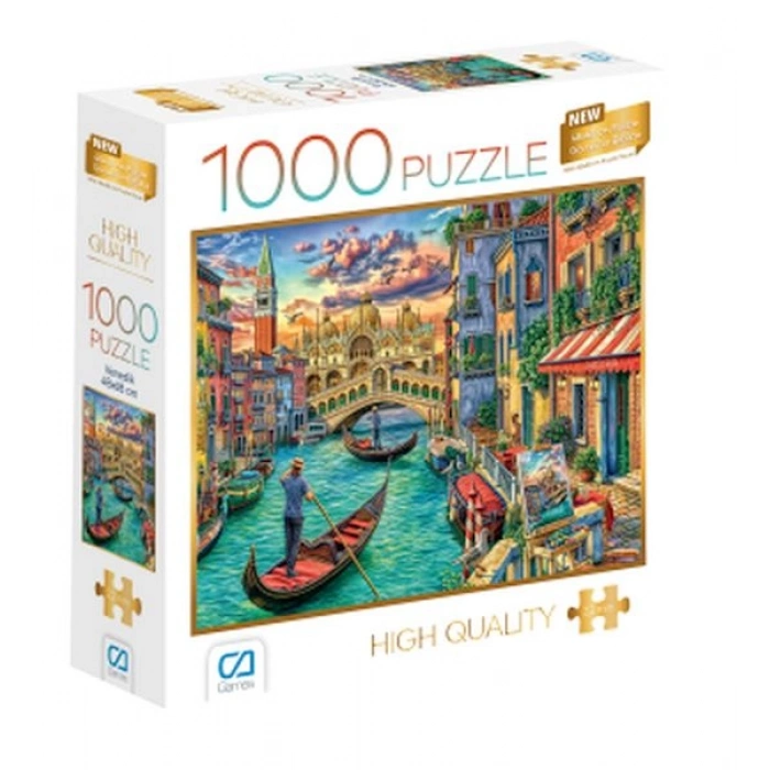 Venedik Sokakları Puzzle 1000