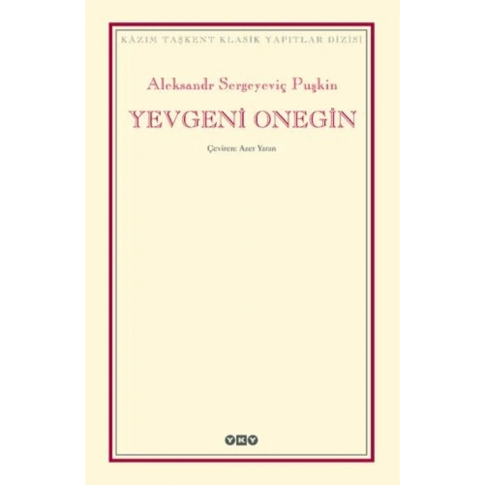 Yevgeni Onegin