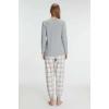 Anıl Pamuklu Uzun Kol Pijama Takımı