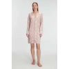 Arias Closet Cotton Modal Uzun Kol Gecelik