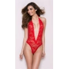 Arias Closet Sırt Ve Göğüs Dekolteli Kırmızı Babydoll