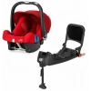 Britax-Römer Baby Safe Plus SHR II Bundle 0-13 kg Ana Kucağı + Baza / Flame Red