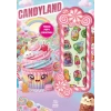Candyland - Puffy Parlak Çıkartmalı Boyama Kitabı