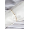 CEYLAN ADAM 14K Gold Renk Kaplama Minimal Zincir Model CM Kadın Bileklik