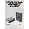 CEYLAN ADAM Bahçe Aydınlatması Solar Güneş Enerjili Dekoratik Led Işıklı Lamba