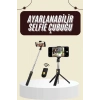CEYLAN ADAM Cep Telefonu Tripod Standı Manyetik Selfie Sopa Bluetooth Uzaktan Kumandalı