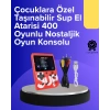 CEYLAN ADAM Çocuklar İçin 400 Retro Oyunlu Konsol