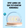 CEYLAN ADAM Ev Ofis Kamp İçin Uygun Uzaktan Kumandalı Yapışkanlı Kablosuz Led Spot Lambalar